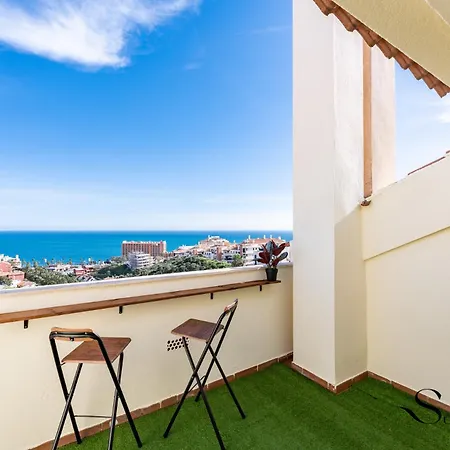 3-bed Seaview Escape, Pool, Garage, 4 Terraces Benalmadena